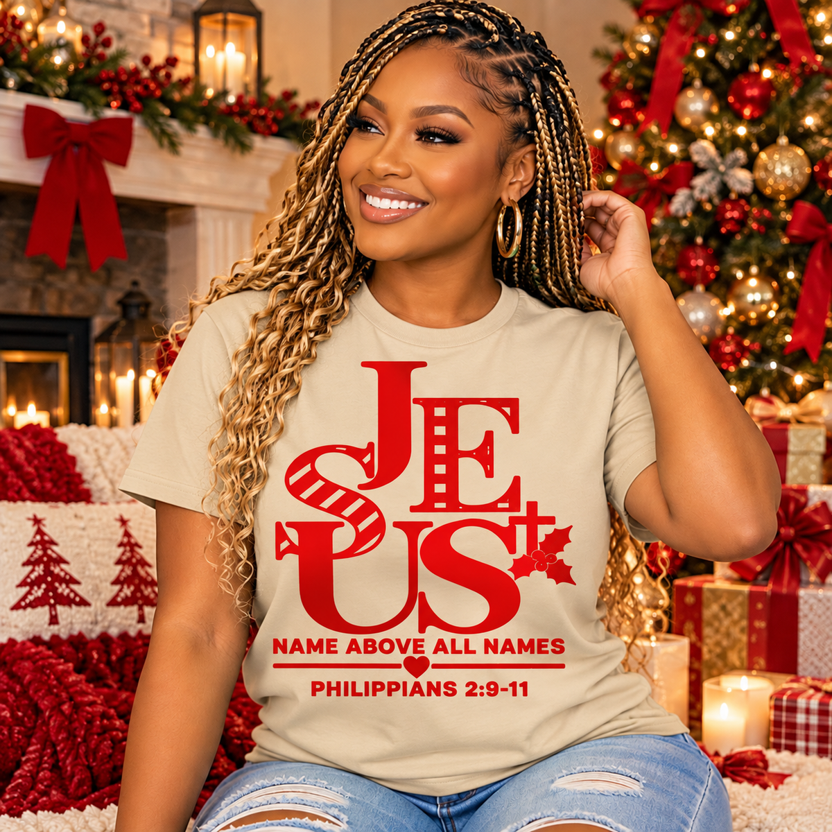 11 inch Jesus Name Above All Names Screen Print