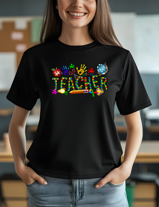 Teacher representing Autism DTF  Transfer