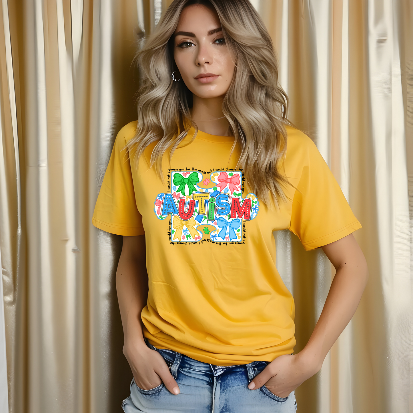 Autism Puzzle Piece DTF Transfer