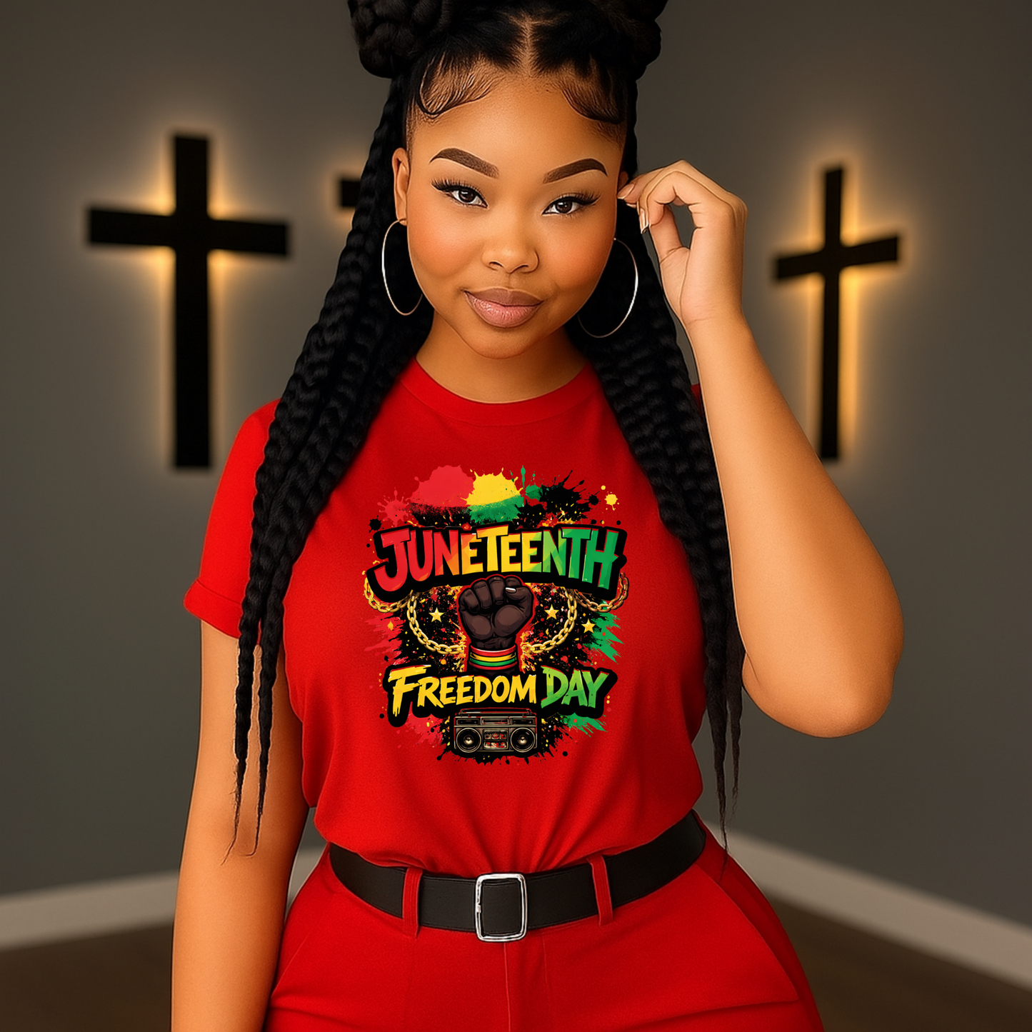 Juneteenth Freedom Day DTF TRANSFER