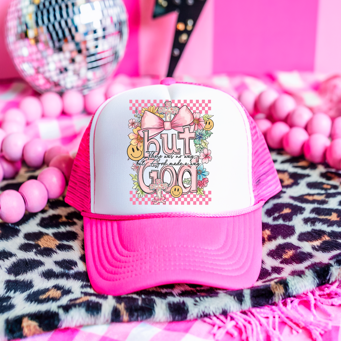 Retro But Go 3 inch Hat Transfers