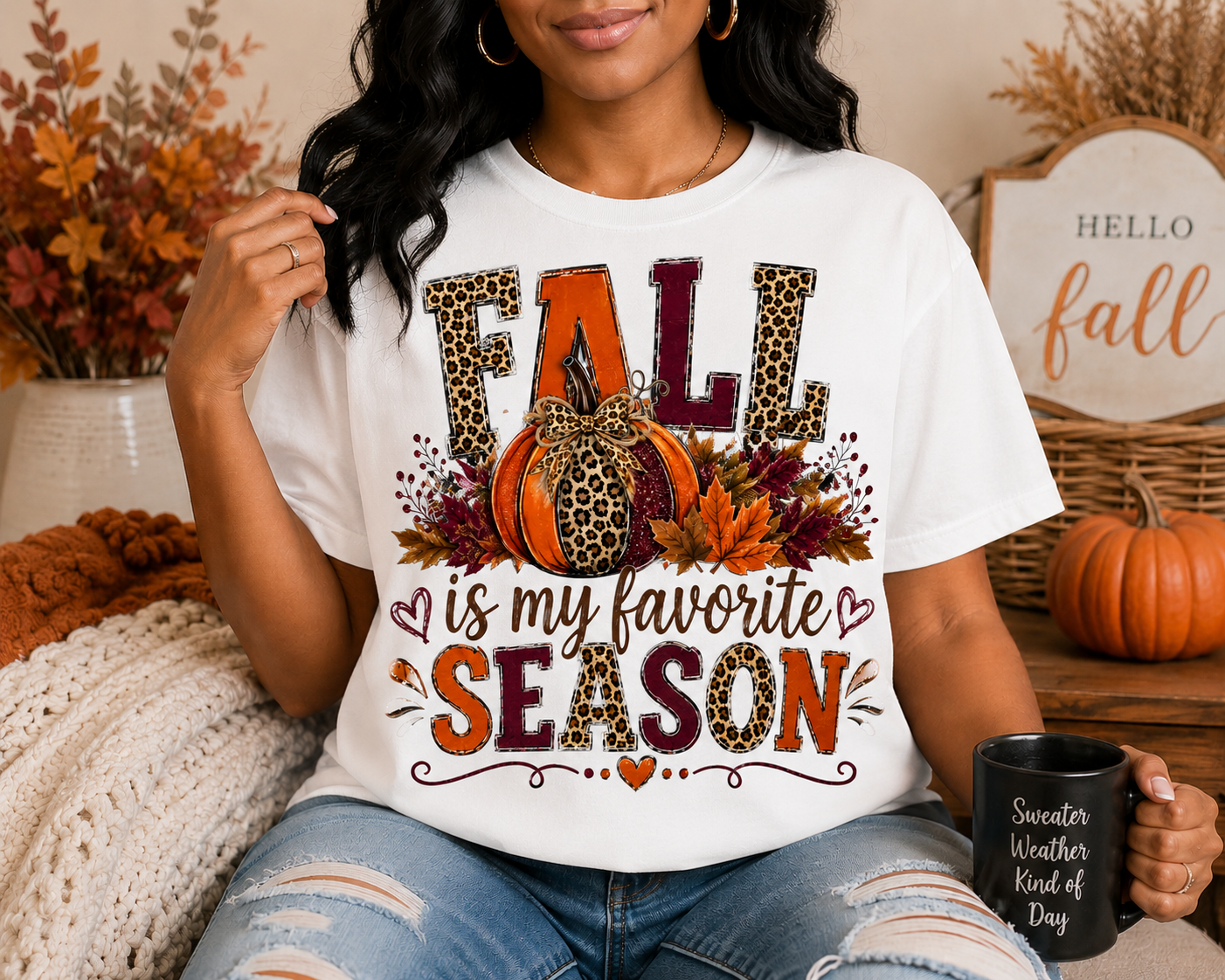 Fall is my season DTF Transfer