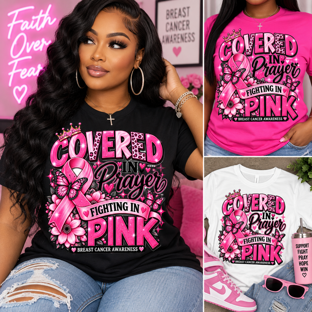 Breast Cancer PNG/Fall , PNG Digital DownLoad