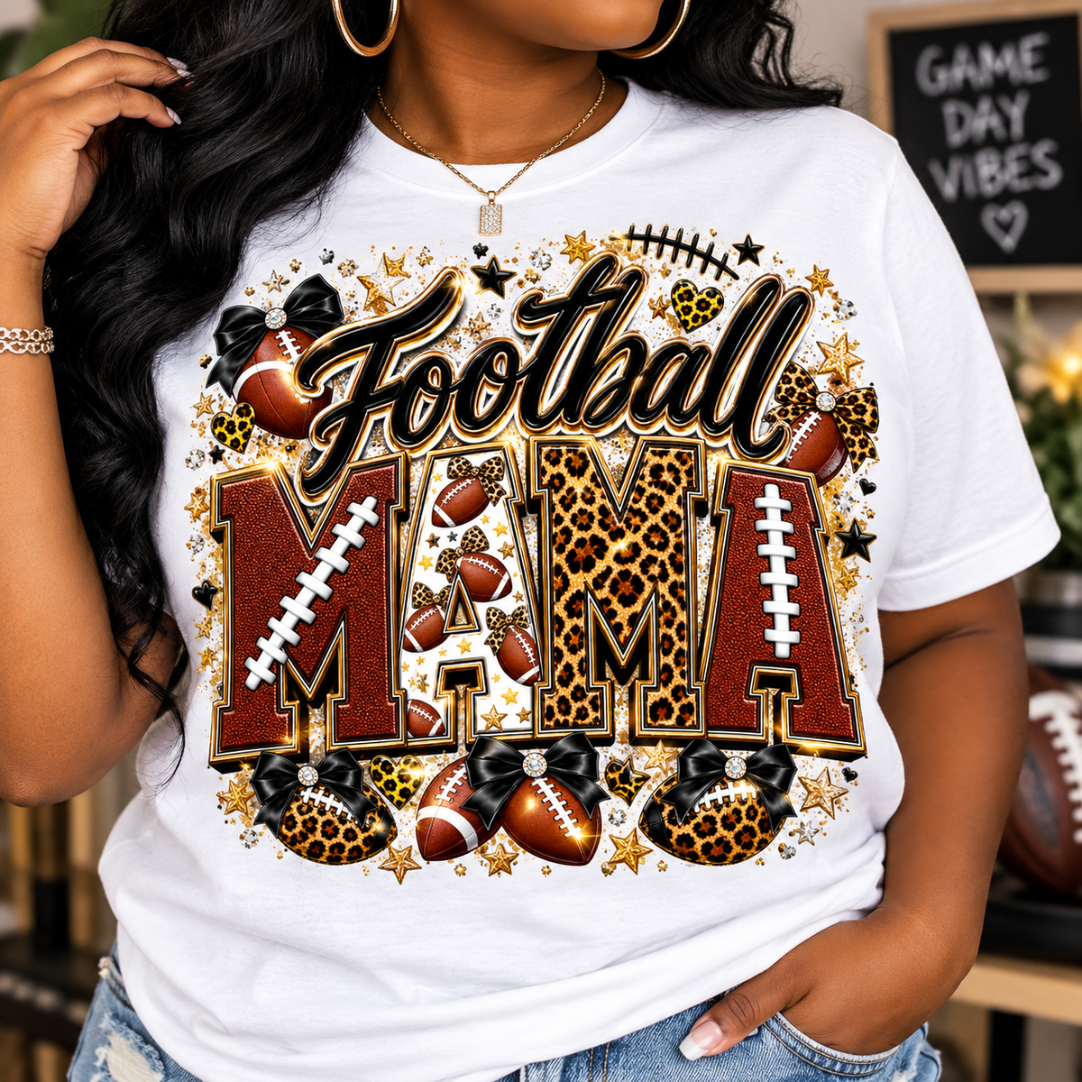 Football Mama DTF Transfer