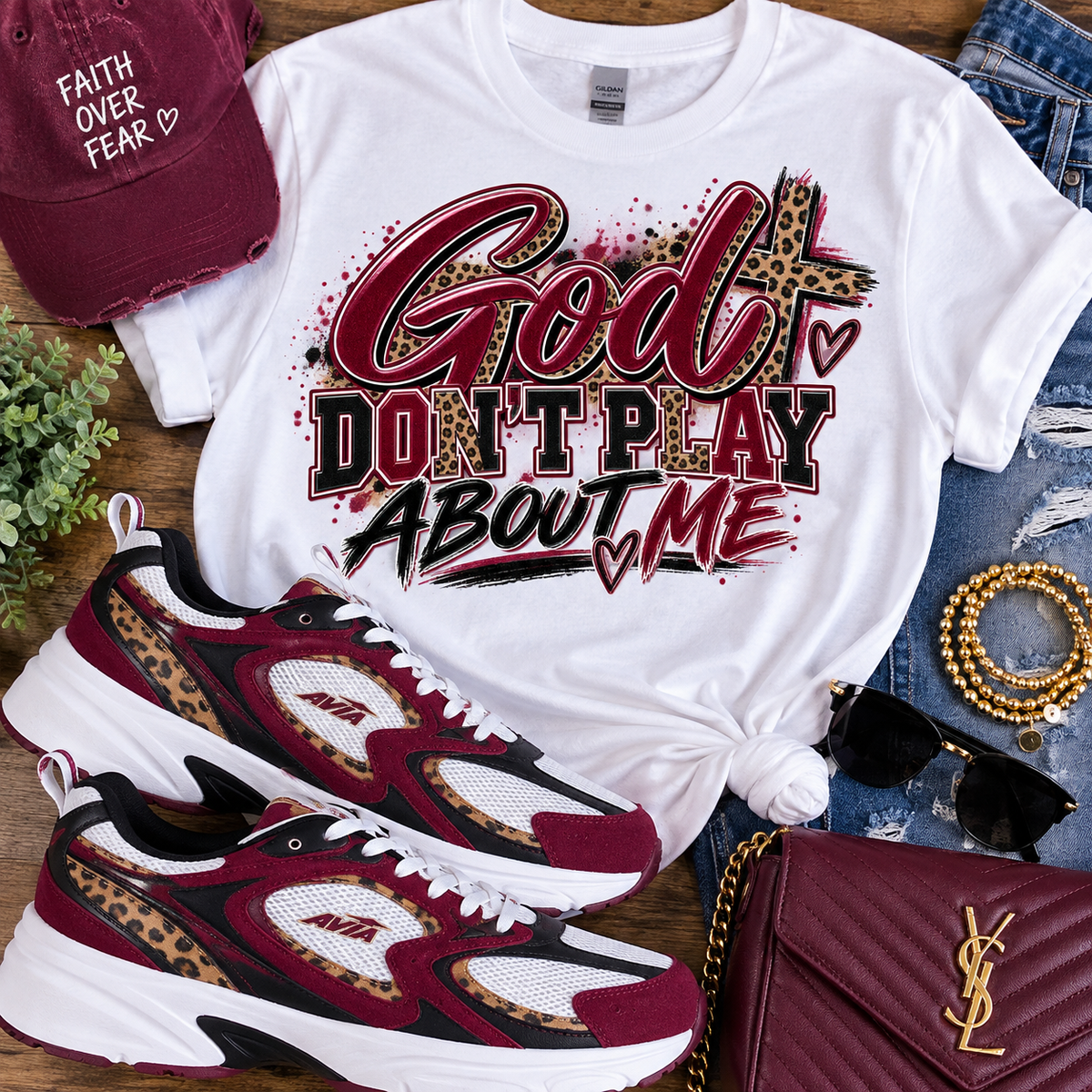 God dont play about me Tee Shirt