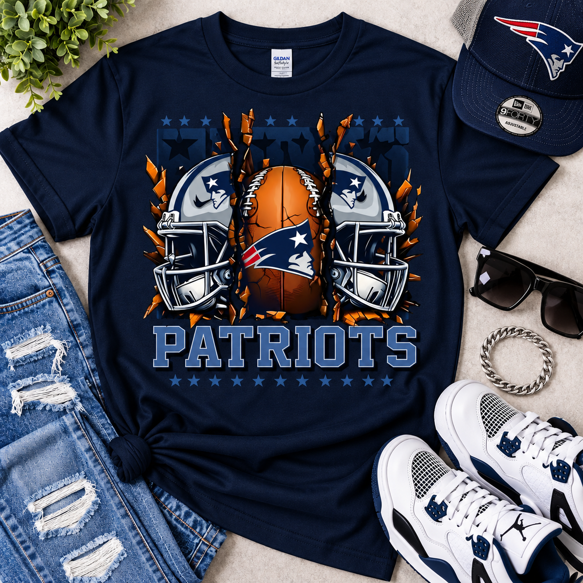 32 Football Teams Broken Helmet DTF Transfer Print (All sizes Available)