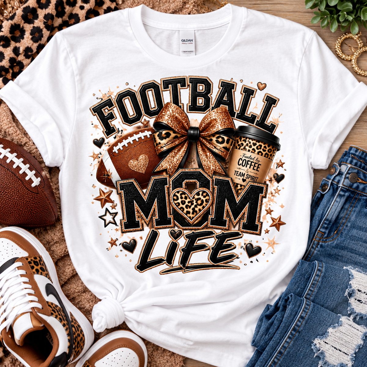 Football Mom lIfe DTF TRANSFER