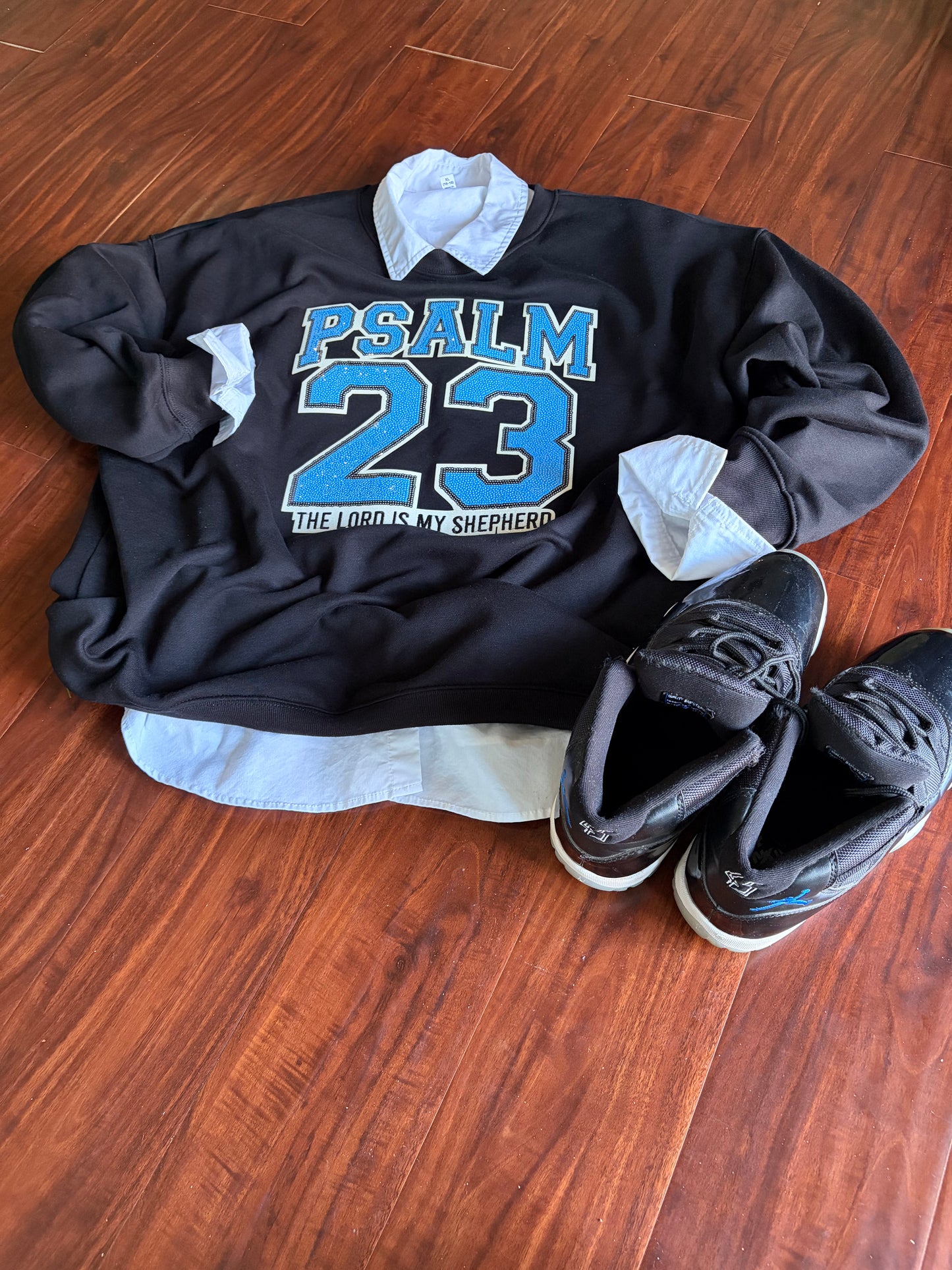 Psalm 23 Chenille Sweatshirt