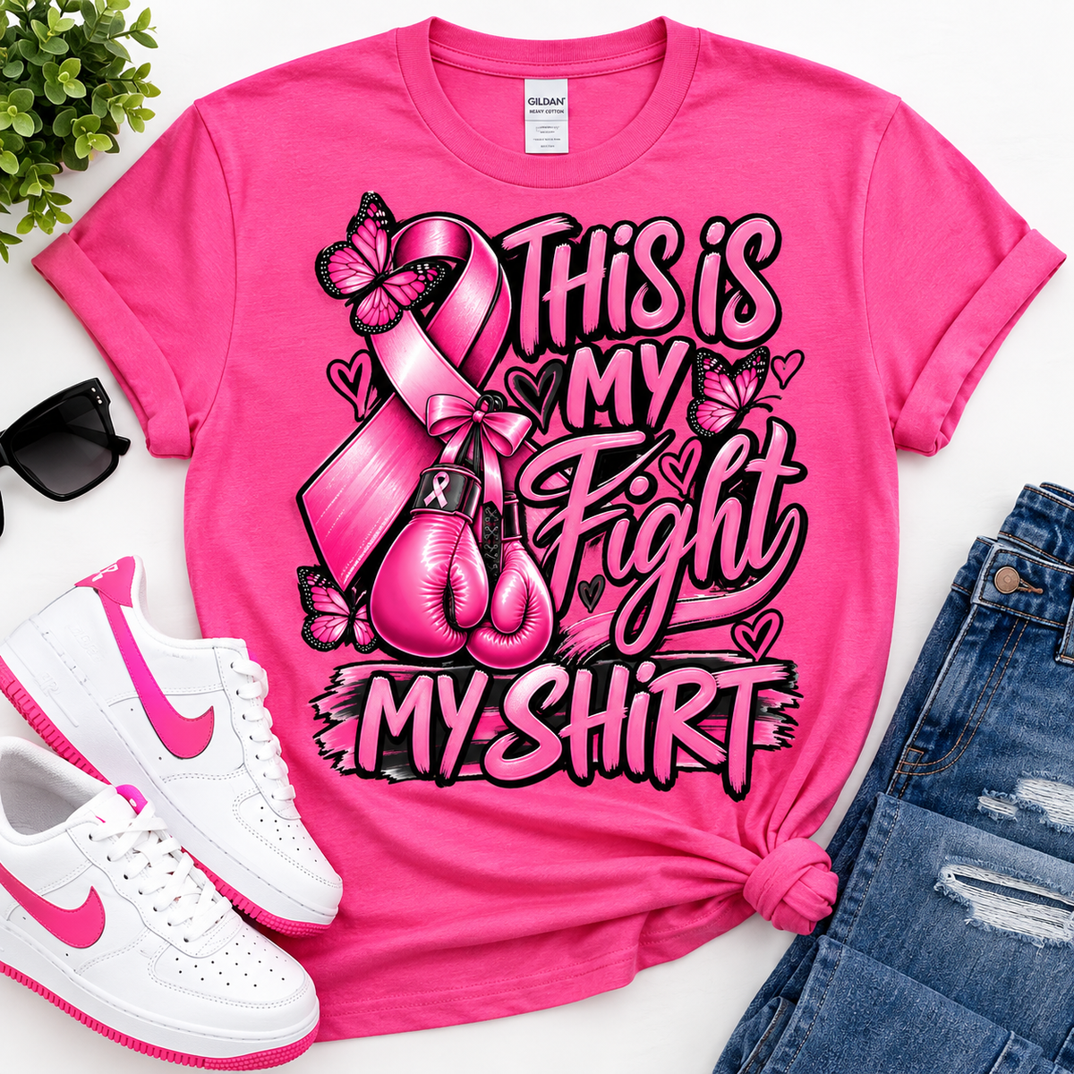 This is my fight Tshirt l DTF Transfer