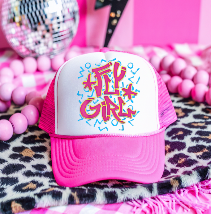 Fly Girl Hat DTF Transfers