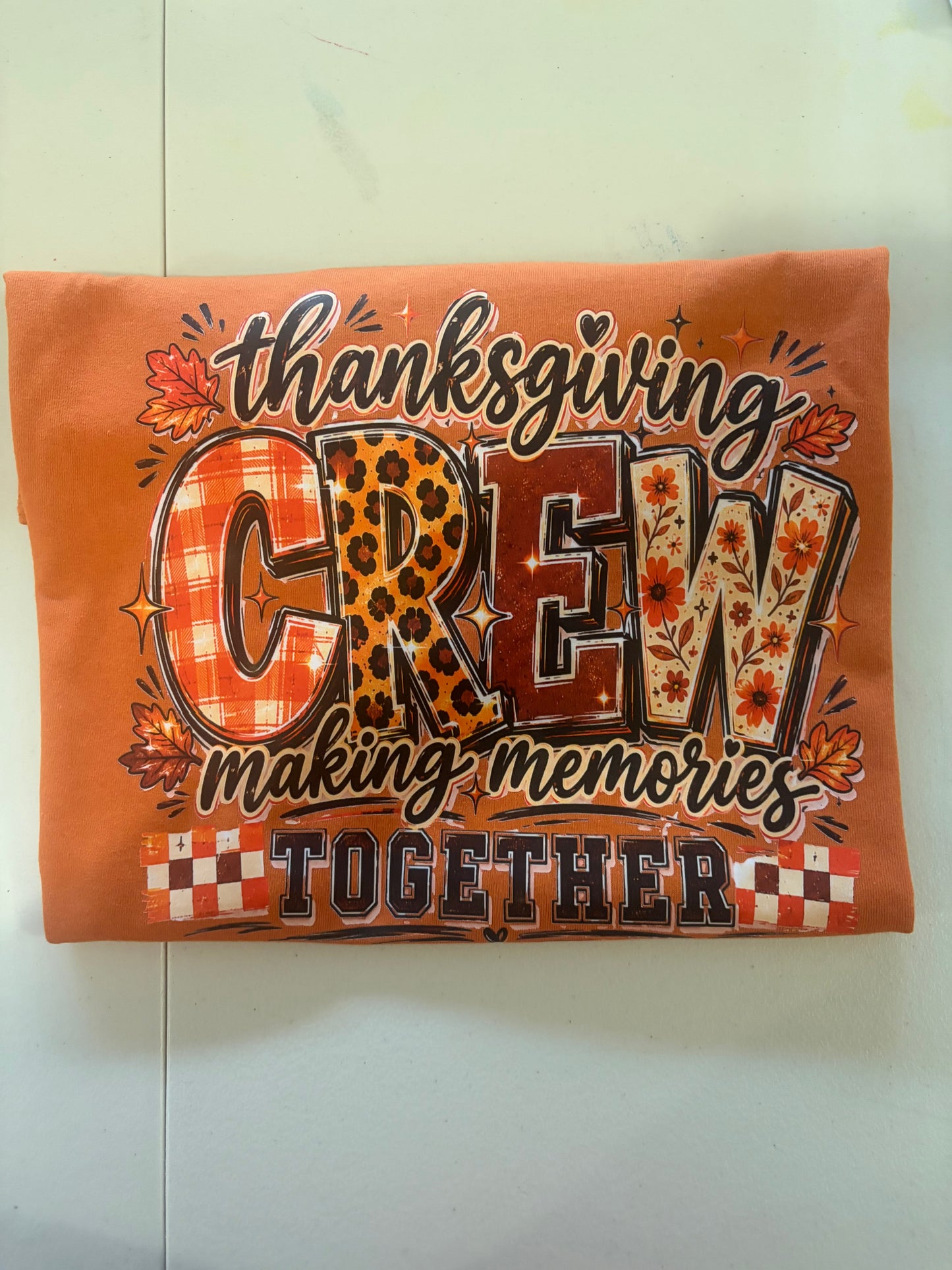 Thanksgiving Crew Tee