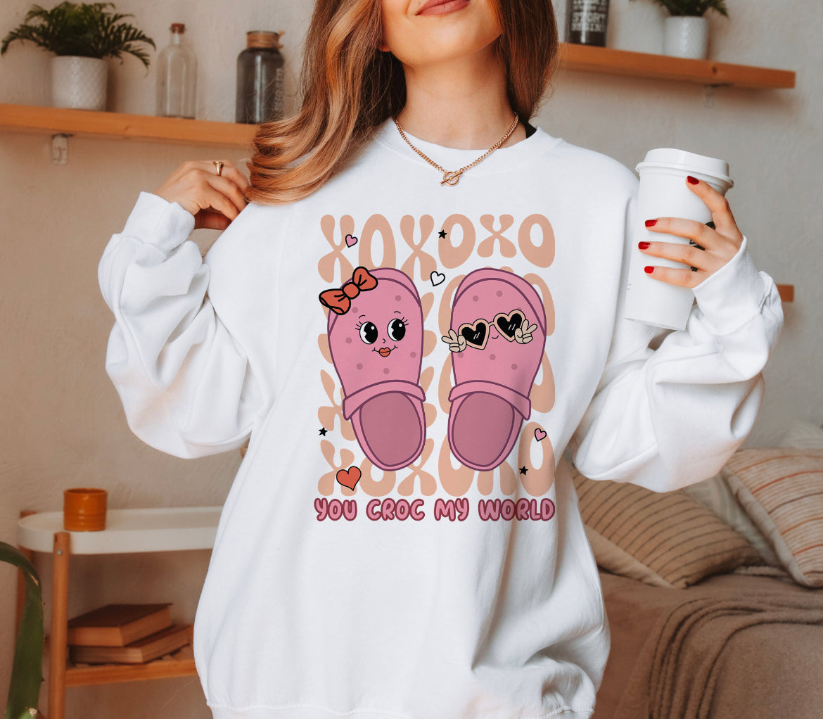 You Croc my World Sweatshirt