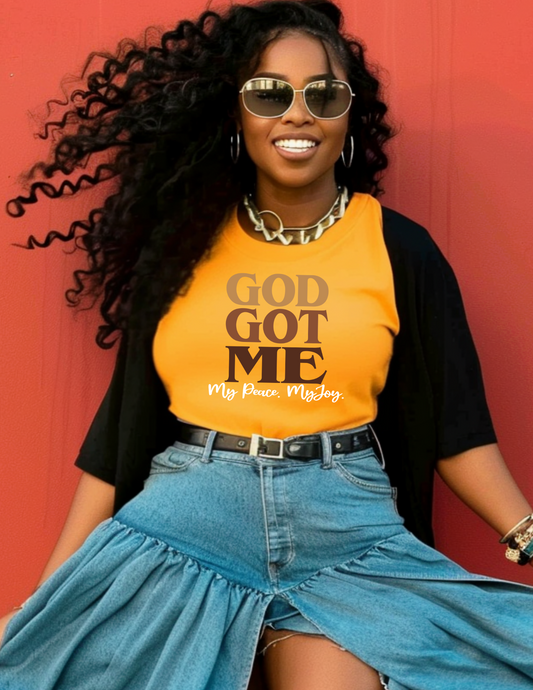 God Got Me DTF Transfer