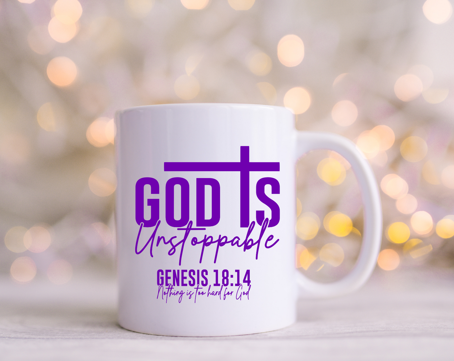 God is Unstoppable UV Decals