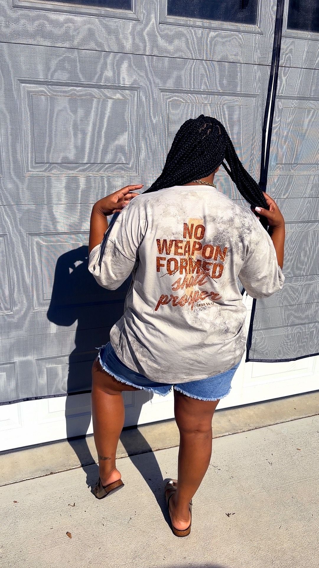 No weapon Form Against me Camo Shirt (front and back)