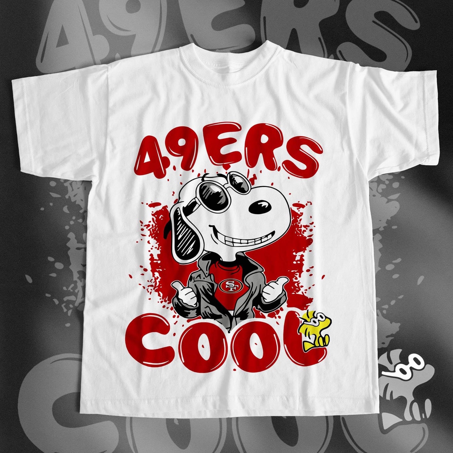 Snoopy NFL Transfer Print Available in All Teams (All sizes Available)
