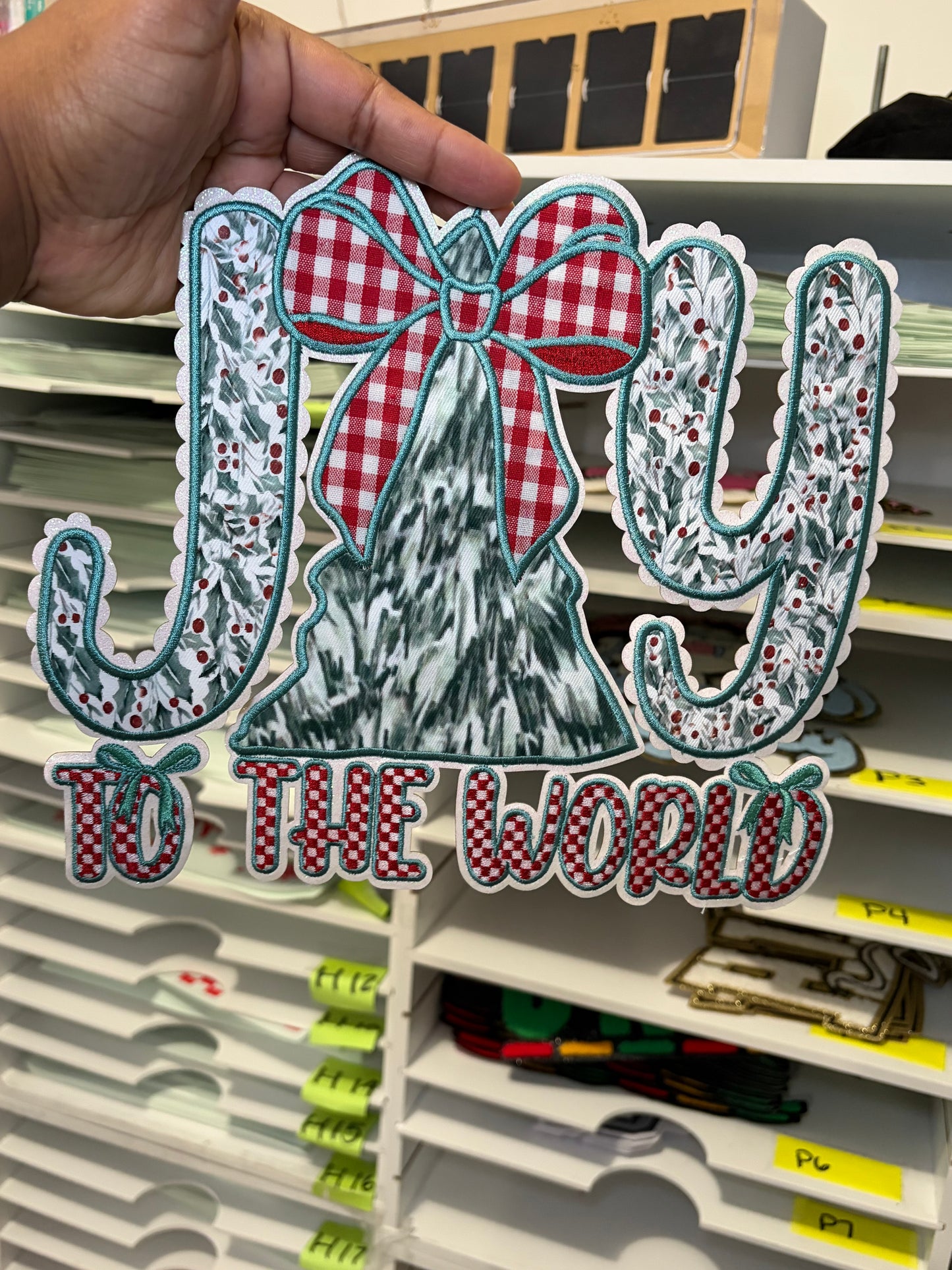 Joy to the World Patches