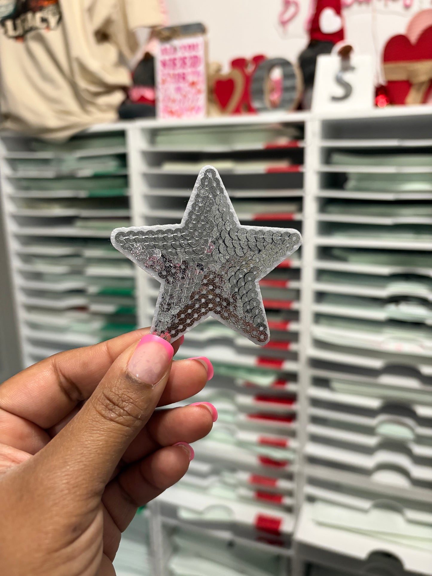 Silver Star Custom Embroidered Hat Patches for Trucker Hats | Iron On