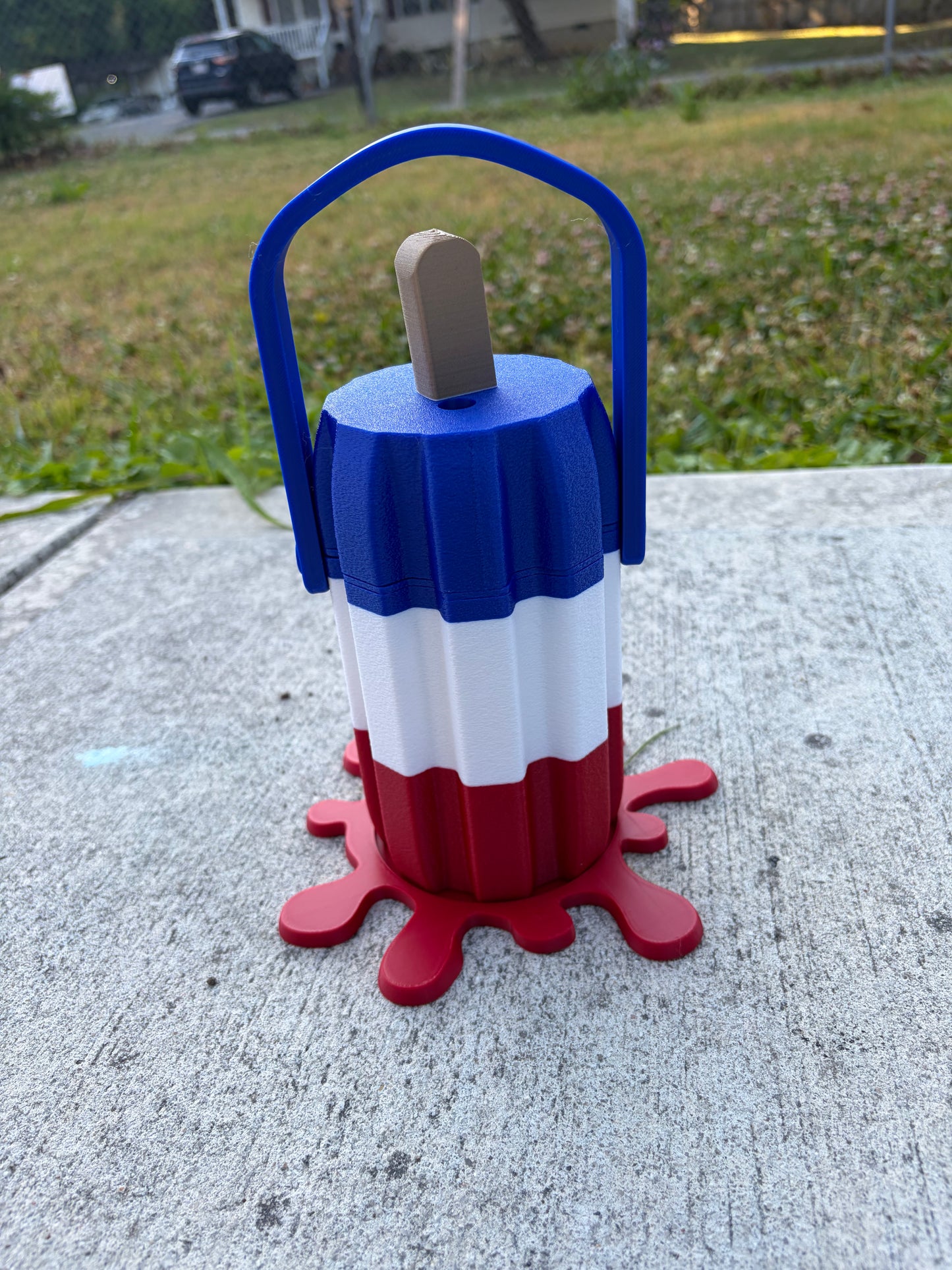 12oz Bomb Pop Can Holder w/ Splatter Base