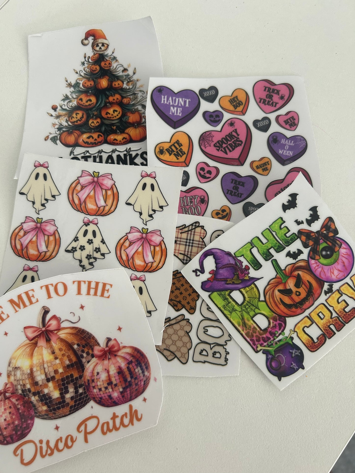 Fall /Halloween UV Decals BUNDLE (10 Decals)