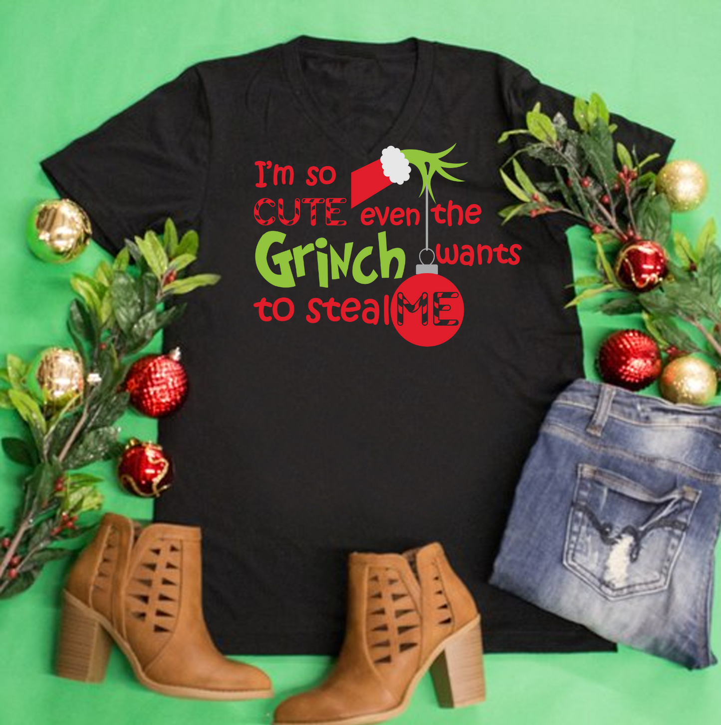 Im so Cute even the Grinch wants to Steal me Transfer