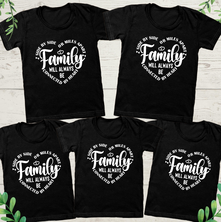 Side by Side or Miles Apart Family will always be Connected Transfer