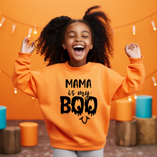 Mama is my Boo Screen Print (8 inch Youth)