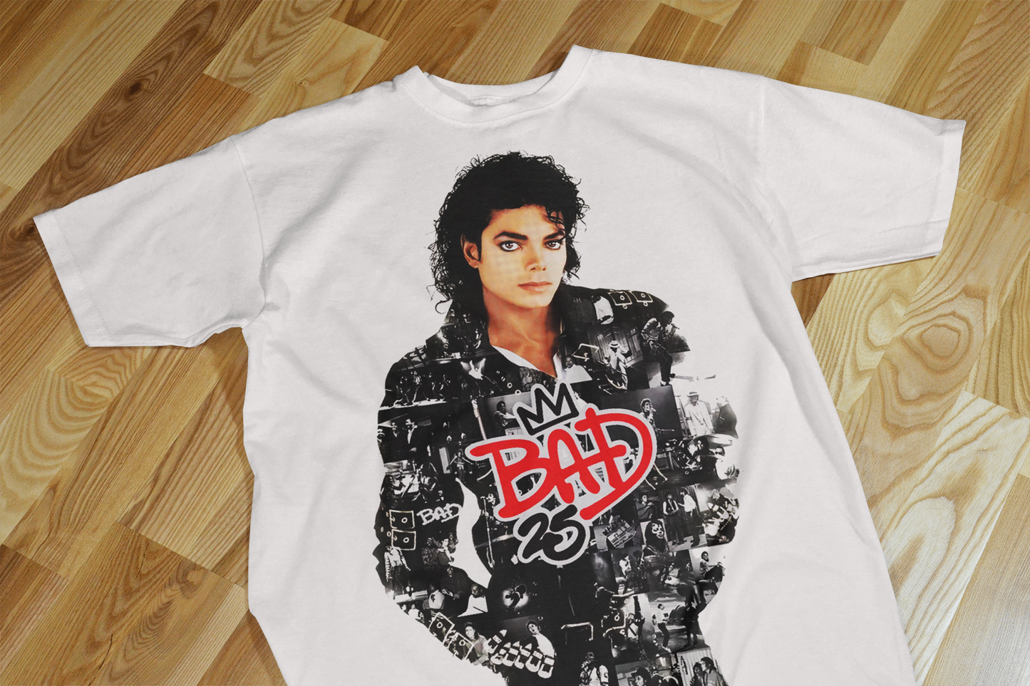 Michael Jackson Bad 25 DTF TRANSFER
