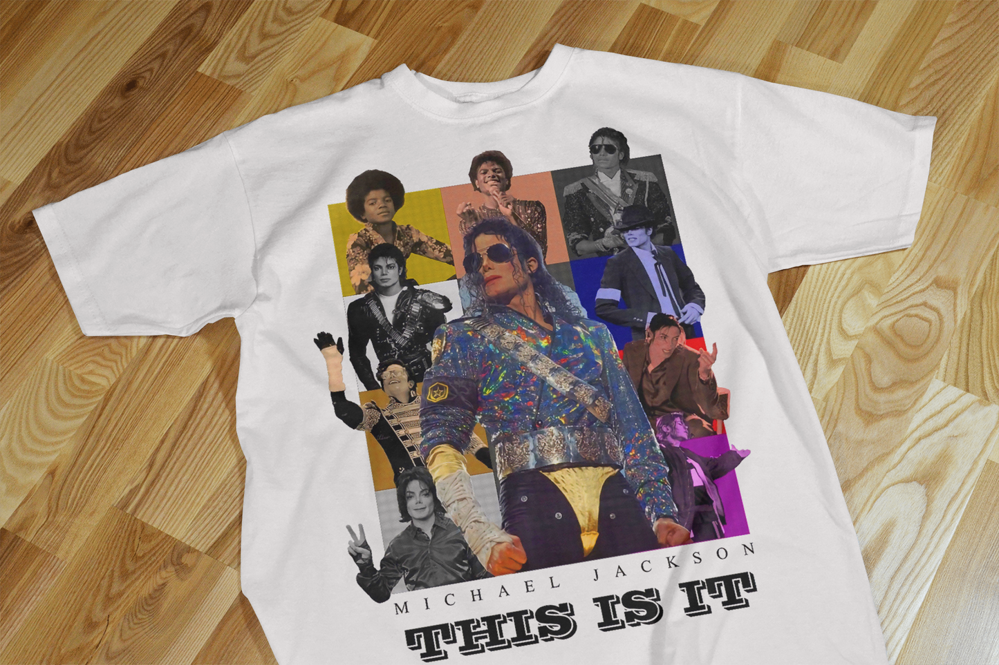 Michael Jackson This Is It DTF TRANSFER