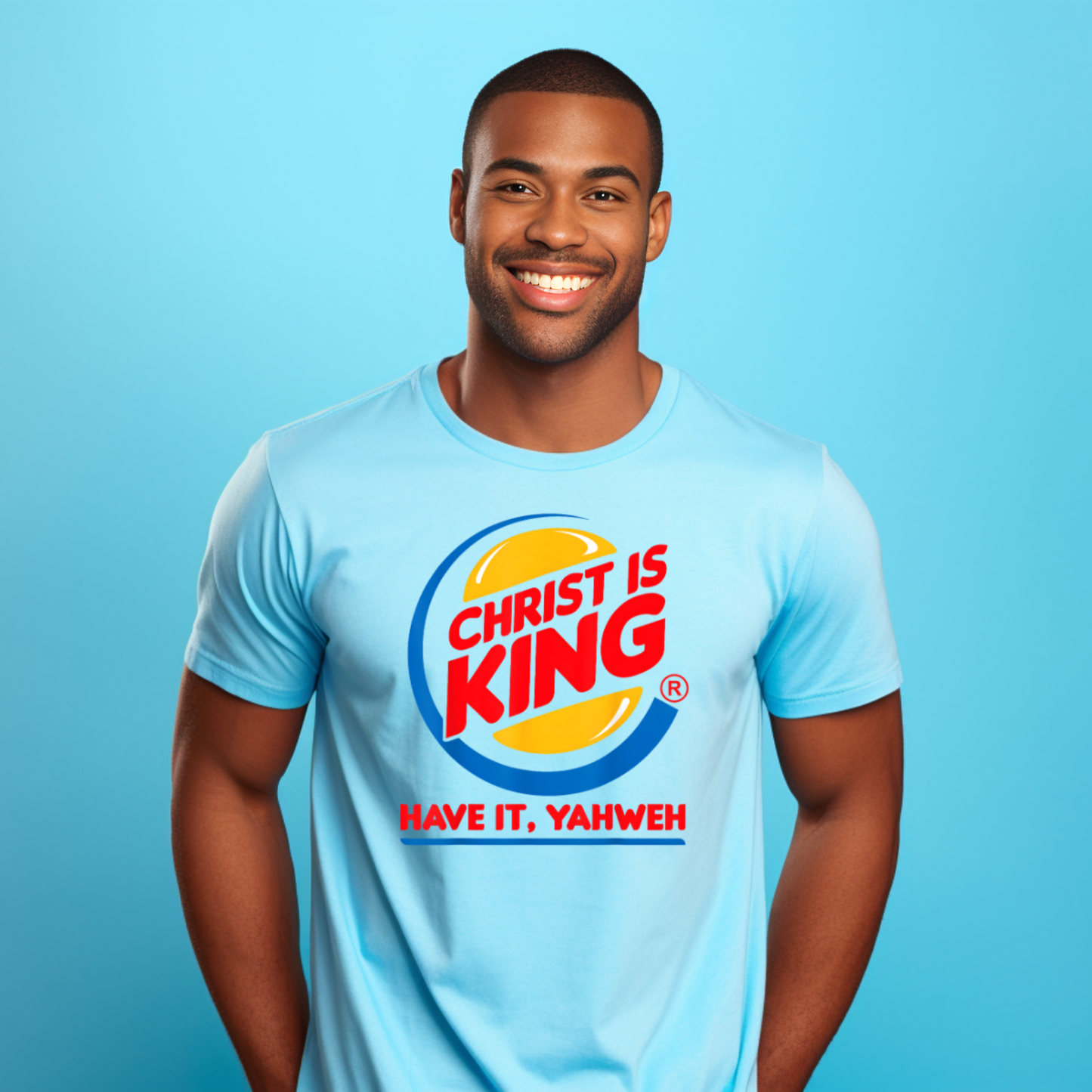 Christ is King. Have it Yahweh. DTF TRANSFER