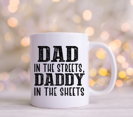 Dad in Streets / Daddy in Sheets Decals