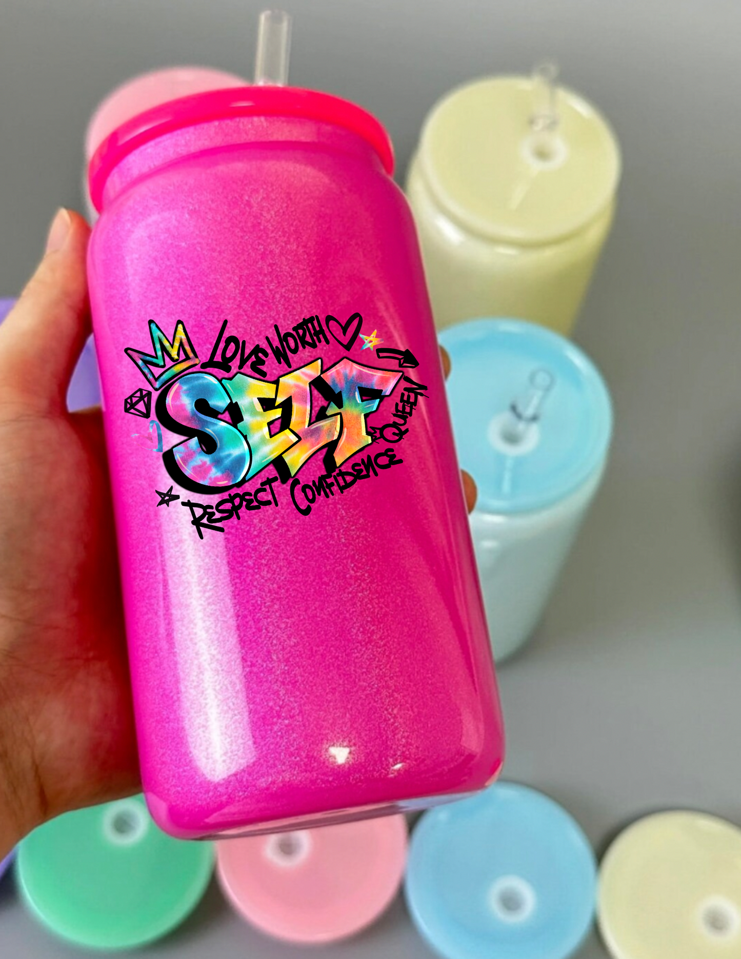 Self Love UV Decals