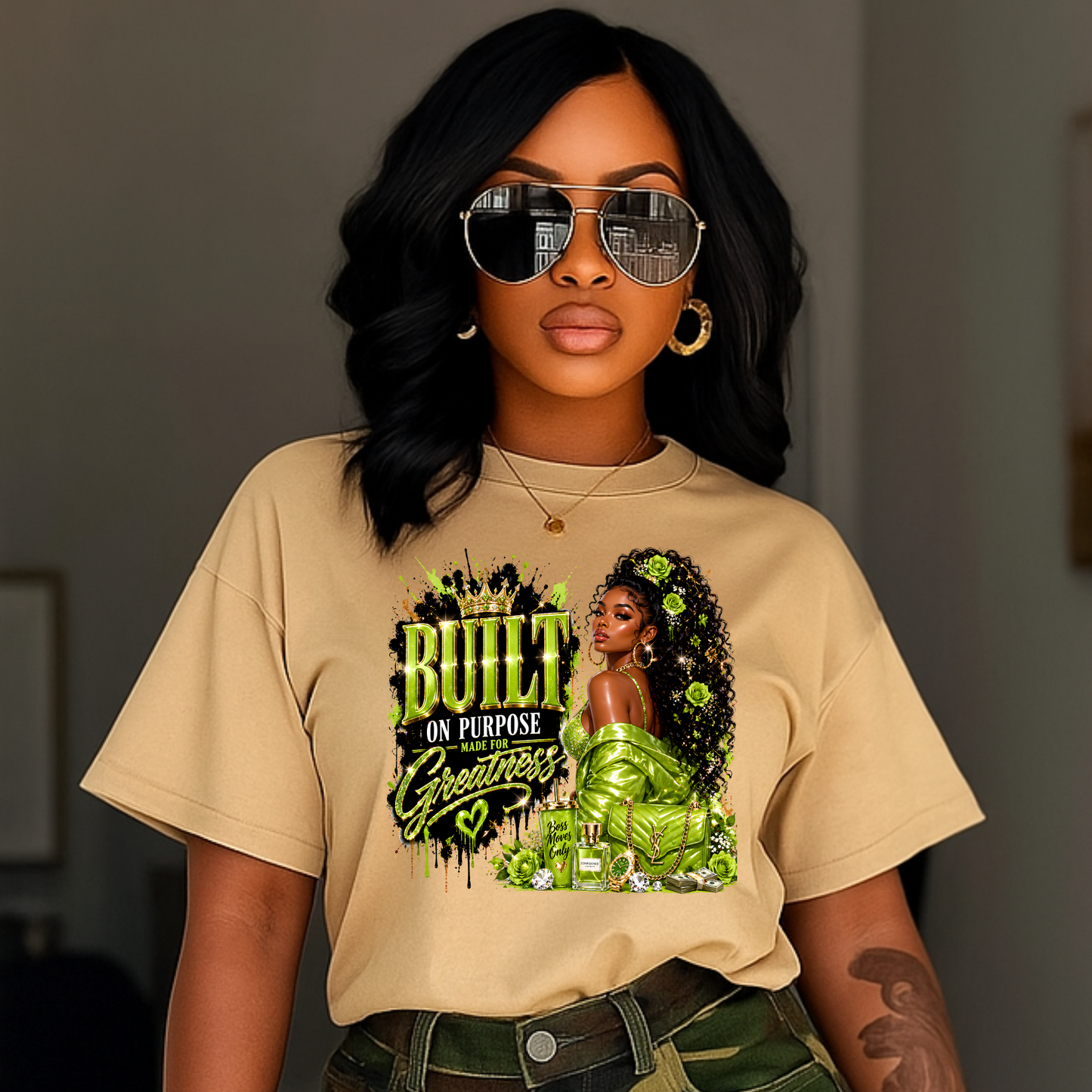 Built on Purpose Made for Greatness DTF Transfer