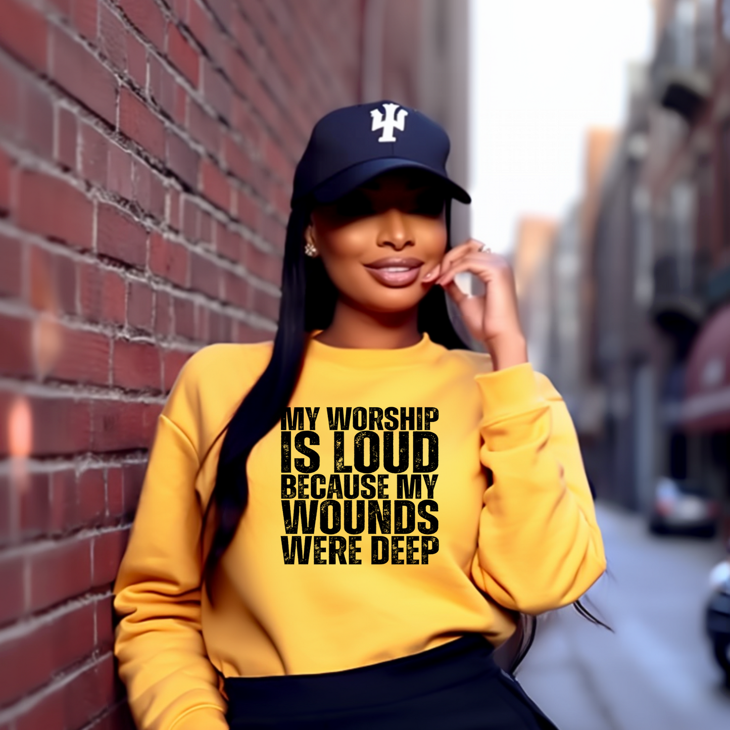 My Worship is Loud Because my Wounds was Deep Screen Prints (Prints sold Separately)