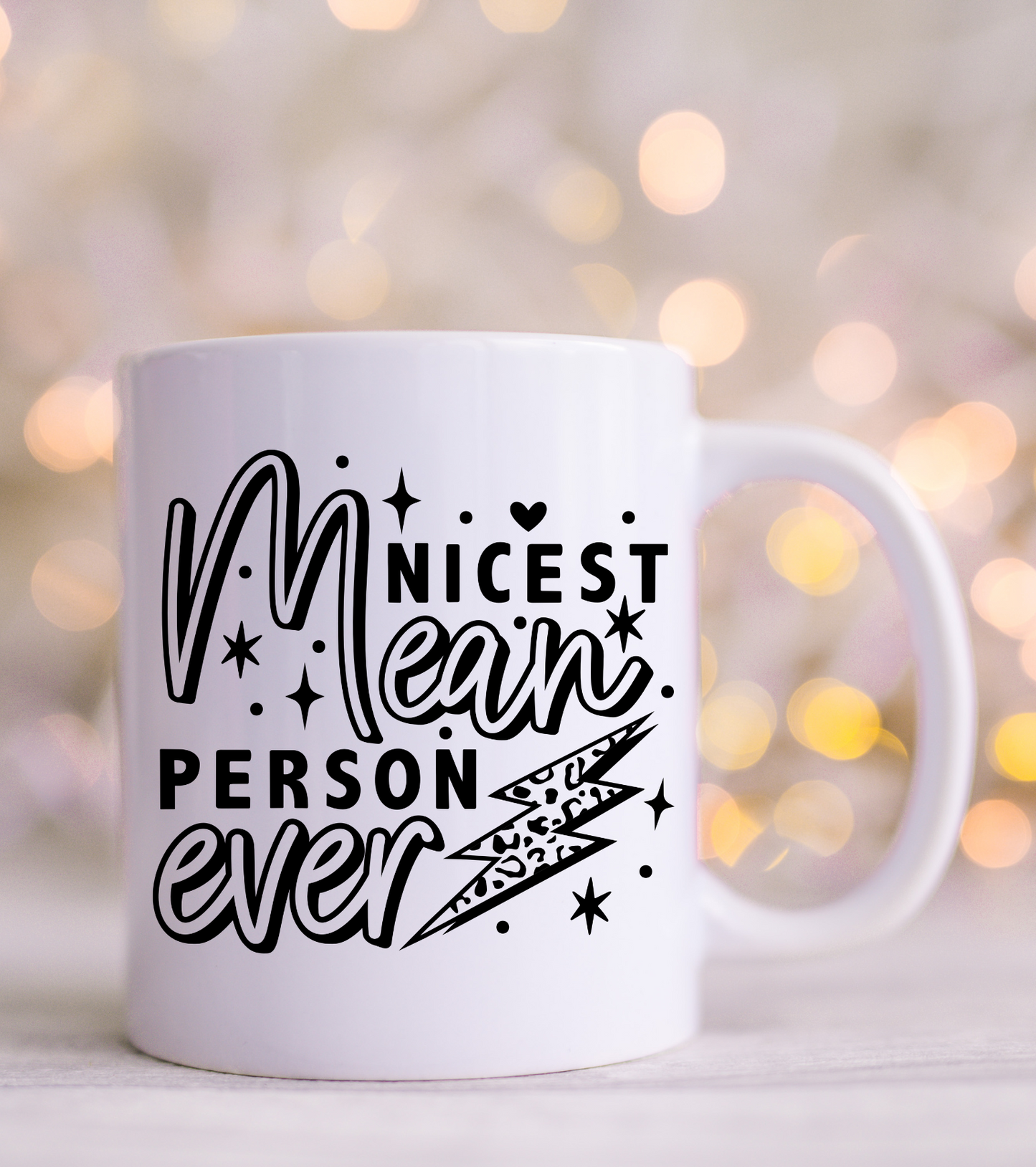 Nicest Mean Person Ever Decals