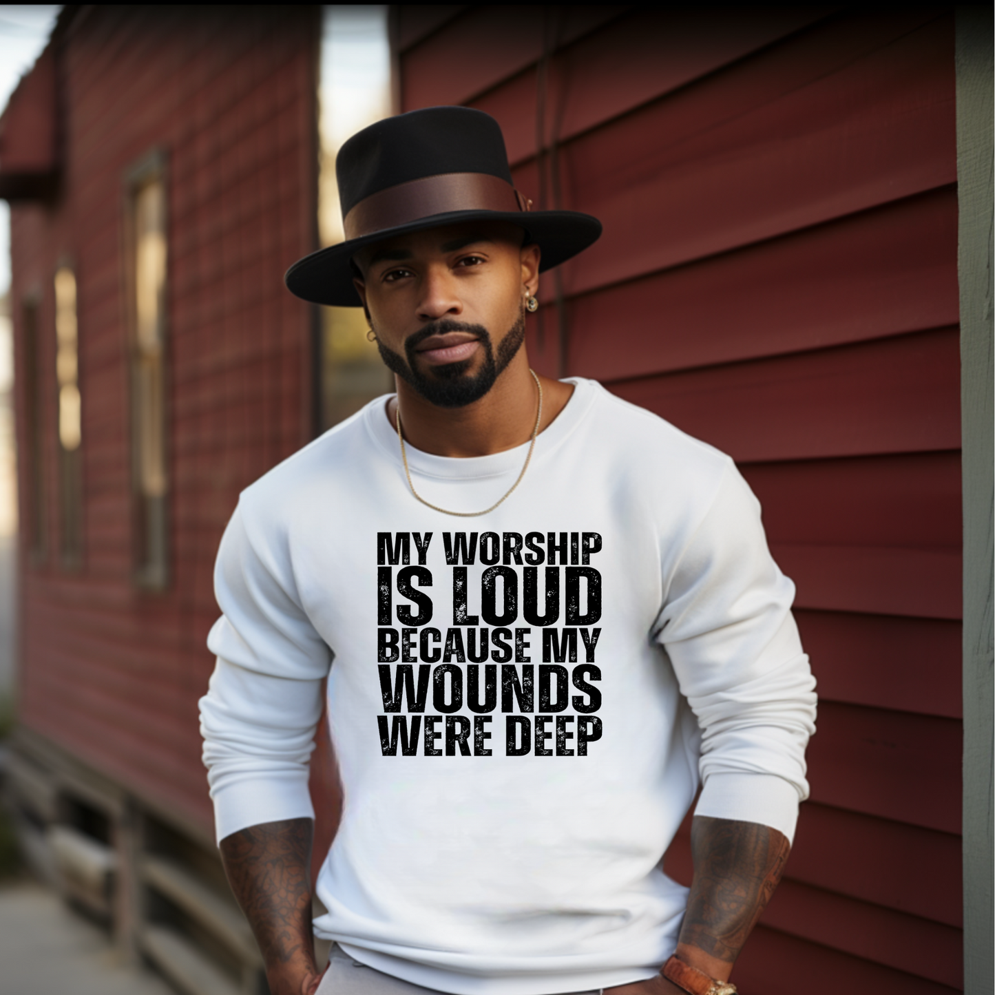 My Worship is Loud Because my Wounds was Deep Screen Prints (Prints sold Separately)