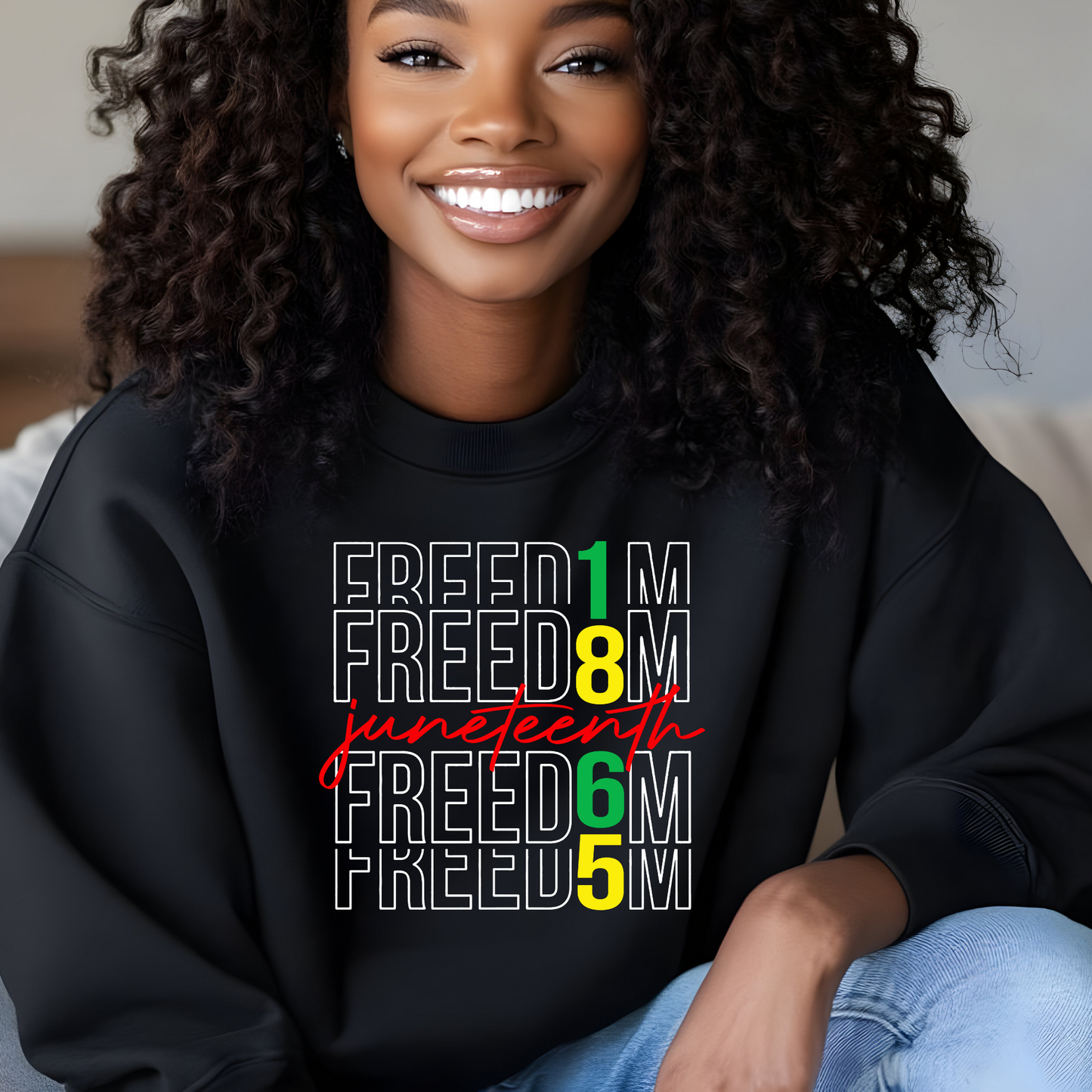 Stacked Freedom 1865 DTF TRANSFER