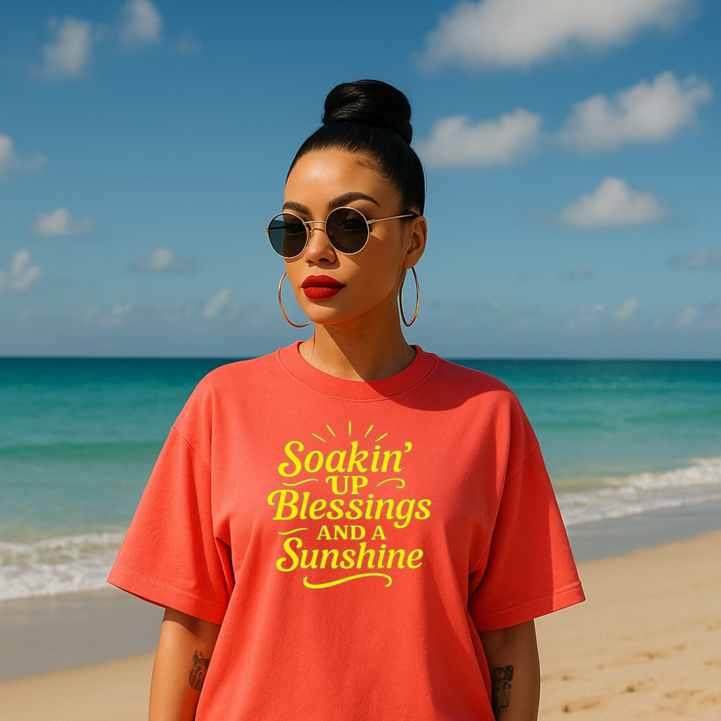 Soaking up Blessings and a Sunshine Screen Prints