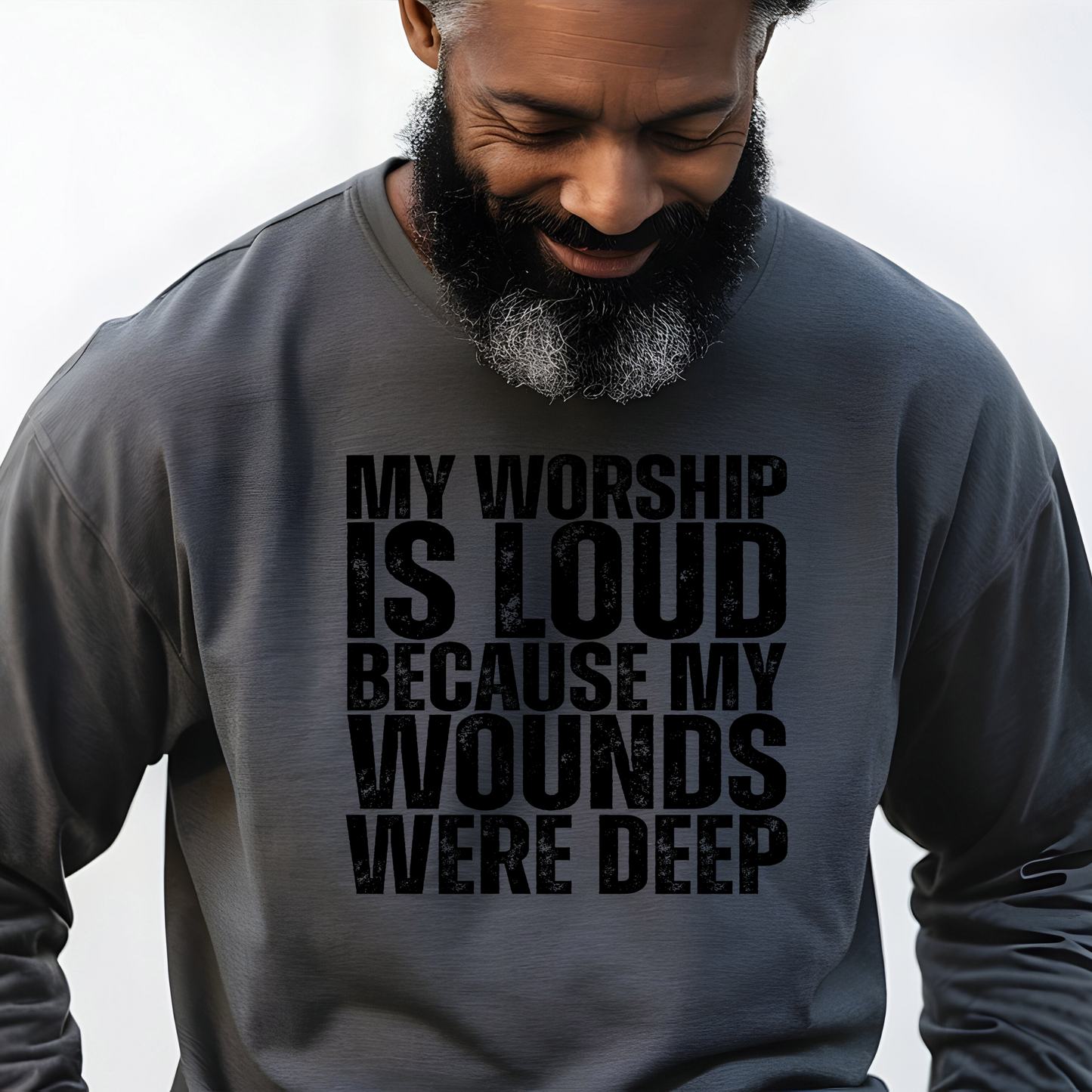 My Worship is Loud Because my Wounds was Deep Screen Prints (Prints sold Separately)