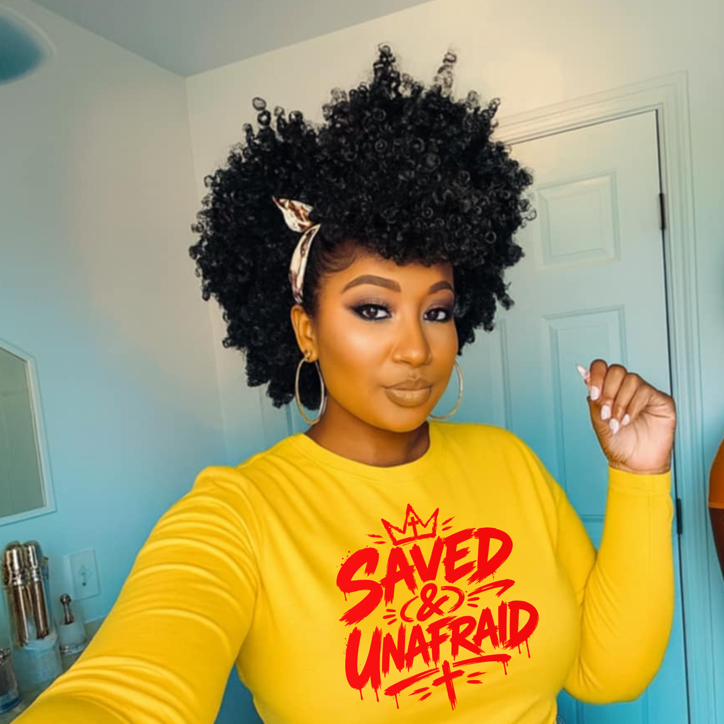Saved & Unafraid Screen Print Transfers
