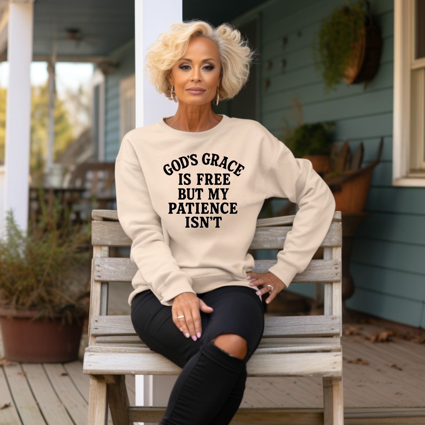 God's Grace is Free, but my Patience Isn't Screen Prints