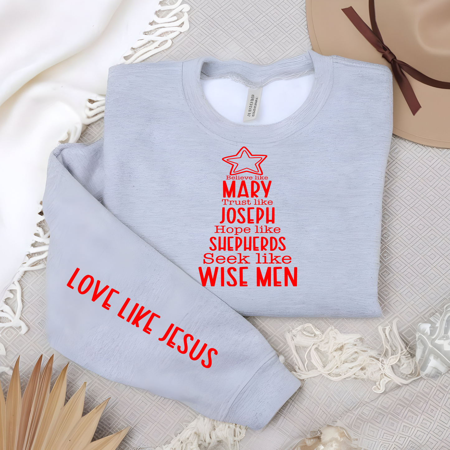 Faith Like Christmas Tree Screen Prints