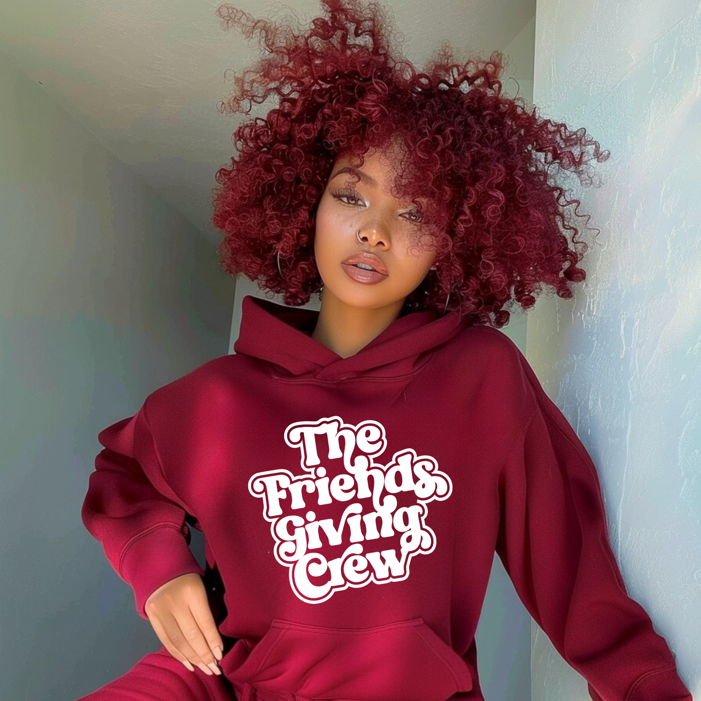 The Friends Giving Crew Screen Prints