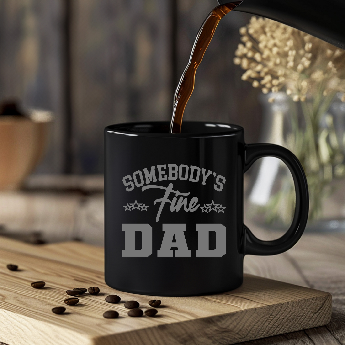 Somebody's Fine Dad UV Decal