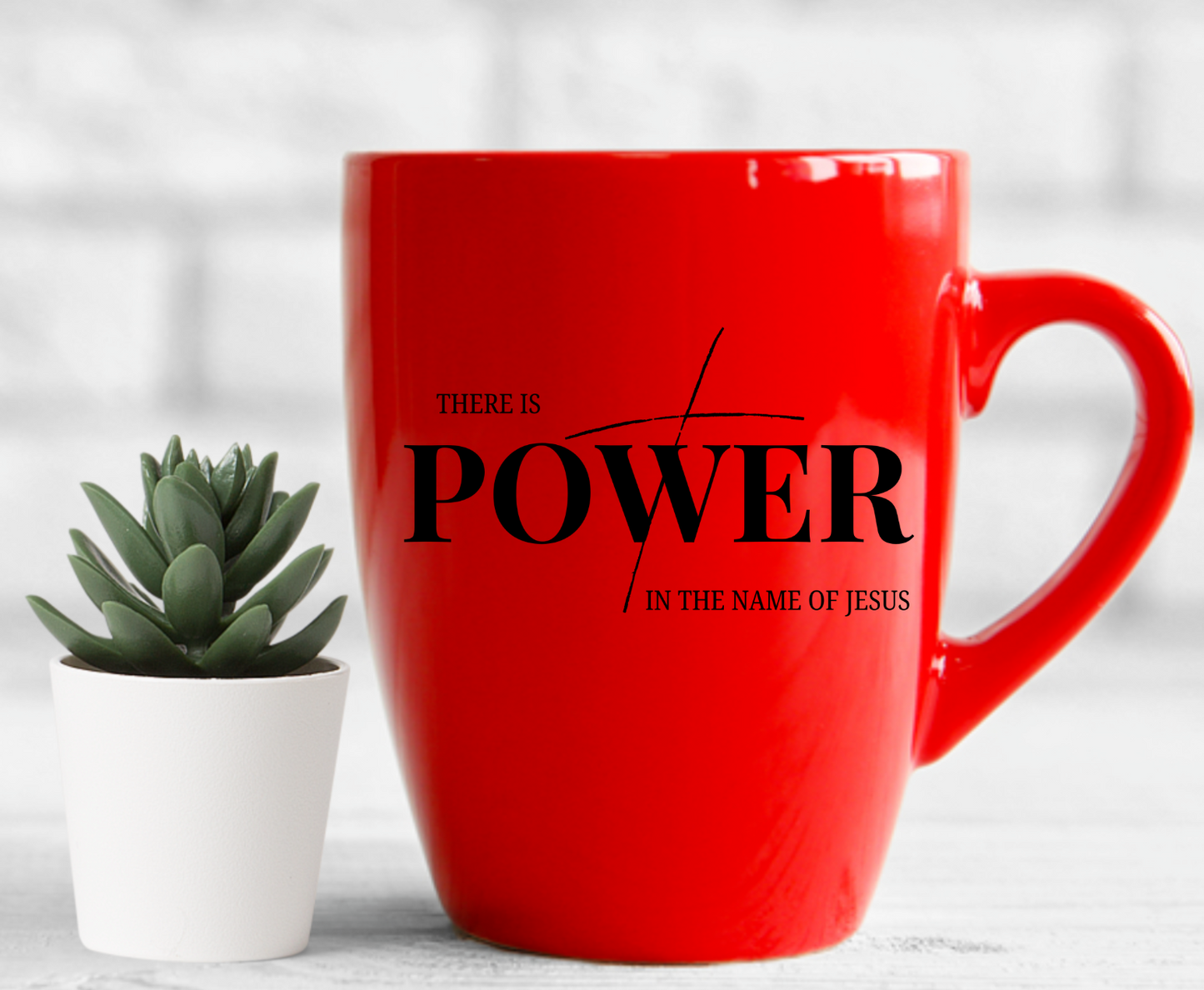 Thers Power in the Name of Jesus UV Decals