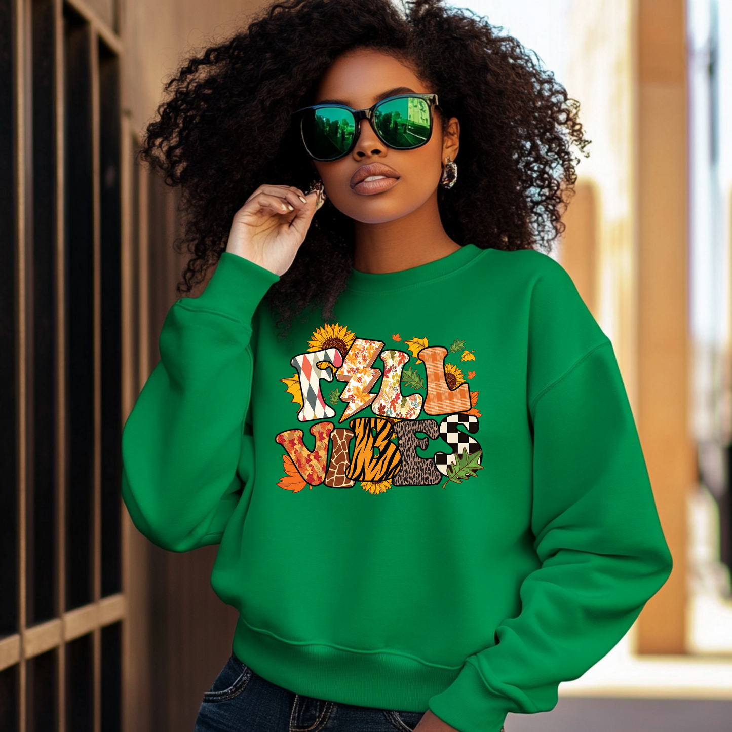 Fall Vibes DTF Transfer