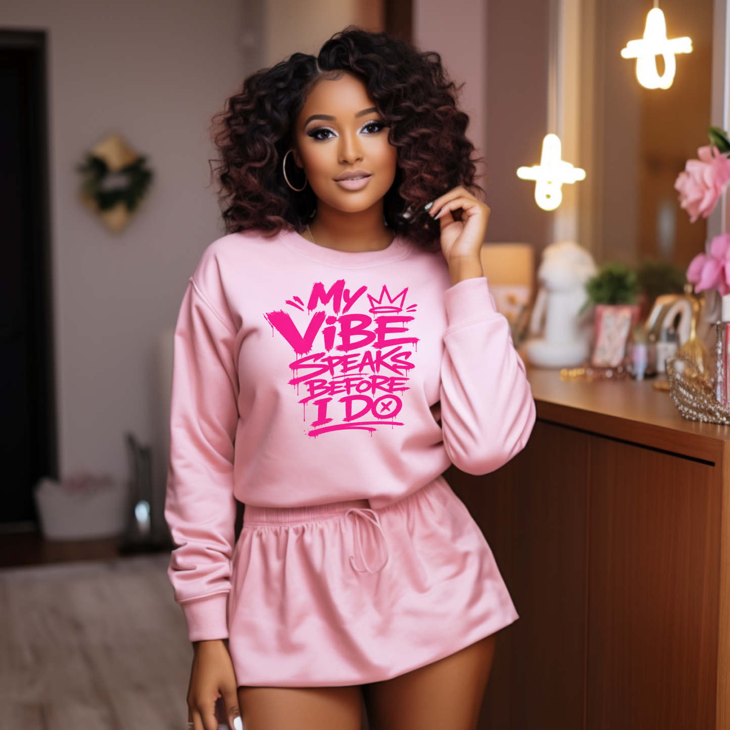 My Vibes Speaks Before I do Screen Print
