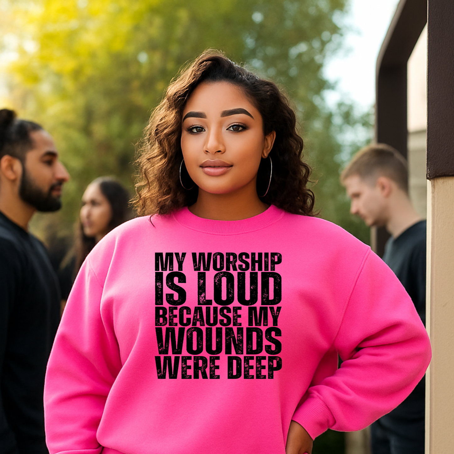 My Worship is Loud Because my Wounds was Deep Screen Prints (Prints sold Separately)