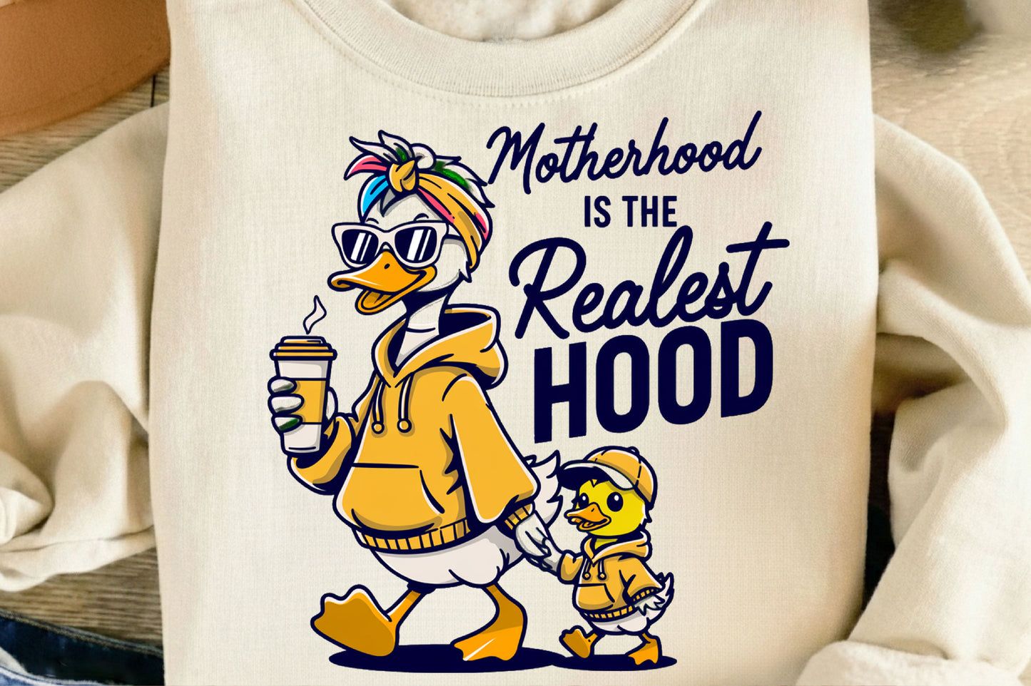 Motherhood is the Realest Hod DTF Transfer