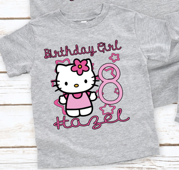 Hello Kitty Birthday Shirt